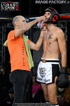 2023-12-02 Lugano in the Cage 6 01004 Kickboxing - Alfred Maccagni-Filippo Pfister